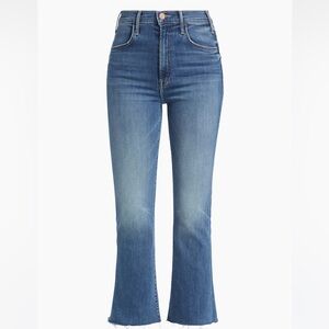 NWT - MOTHER The Hustler Ankle Fray, Sz 28